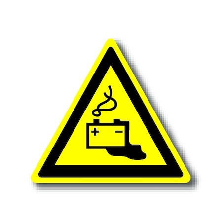 Ergomat 16in TRIANGLE SIGNS - Oil Spill DSV-SIGN 256 #1256 -UEN